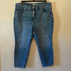 Old Navy OG Straight, High Rise, Ankle Jean, Size 18 Petite